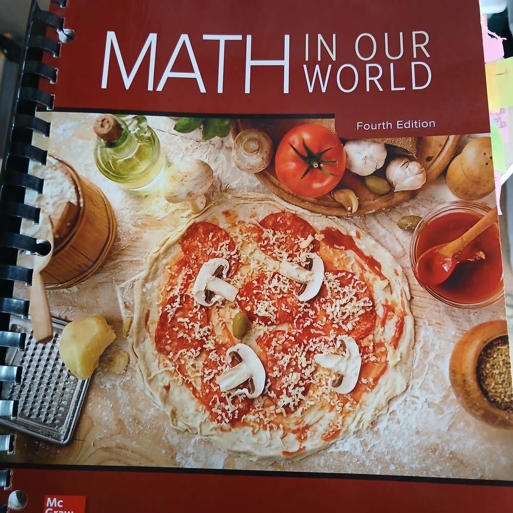 Math in Our World Fourth Edition Spiral Book